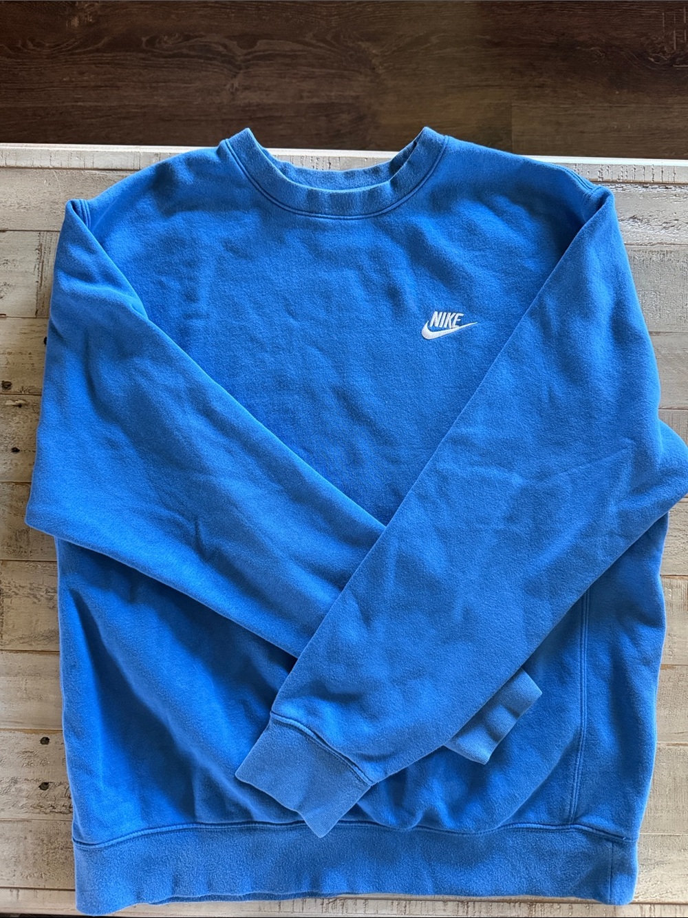 Nike Blue Crewneck Sweatshirt